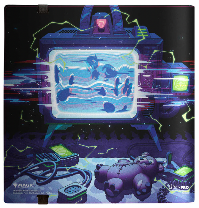 Ultra・PRO ウルトラプロ マジック ダスクモーン プロバインダー（12ポケット/480枚）Duskmourn Packaging Bundle Key Art 12-Pocket PRO-Binder