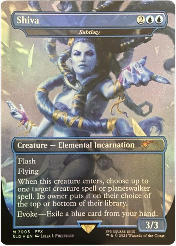 最安!】MTG 緻密/Subtlety シヴァレインボーFOIL 最安!】MTG 緻密 最安!】MTG 緻密/Subtlety シヴァレインボーFOIL 最安!】MTG 緻密