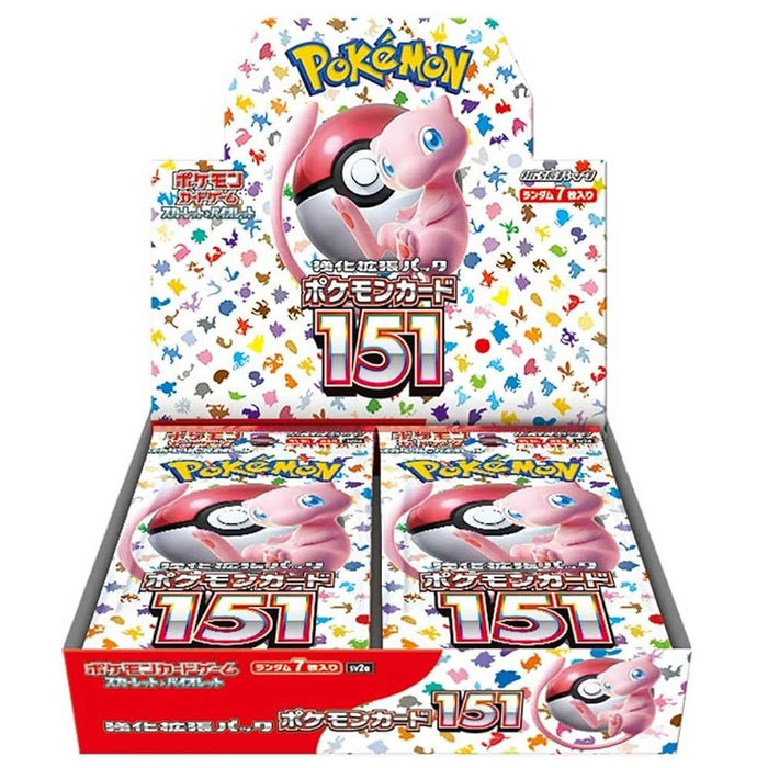 【1BOX】 ポケモンカードゲーム スカーレット＆バイオレット「ポケモンカード151」〈1BOX 30パック入〉