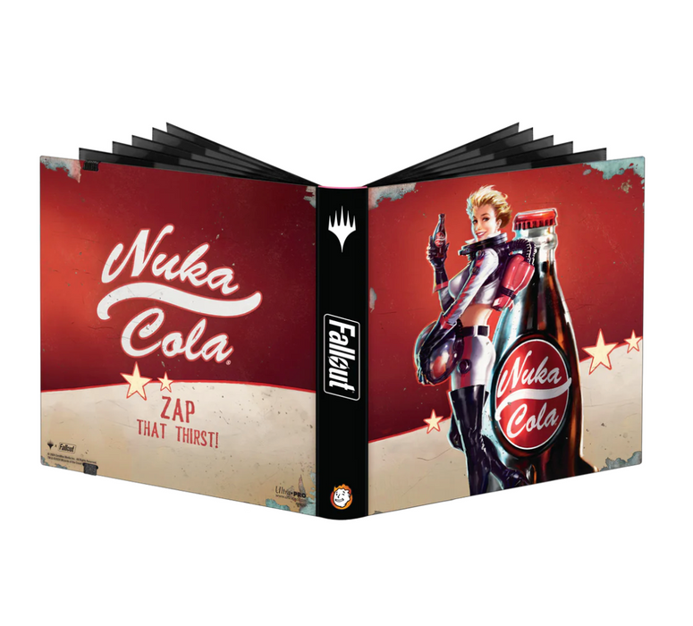 ウルトラプロ MtG[Fallout(フォールアウト)]プロバインダー(12ポケット)/Z Ultra・PRO Fallout® Nuka-Cola Pinup 12-Pocket PRO-Binder for Magic: The Gathering
