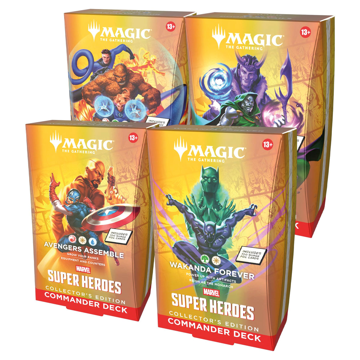 MtG マジックザギャザリング マーベル スーパーヒーローズ 統率者