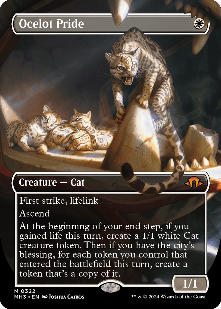オセロットの群れ/Ocelot Pride|モダンホライゾン3/Modern Horizons3 オセロットの群れ/Ocelot Pride|モダンホライゾン3/Modern Horizons3