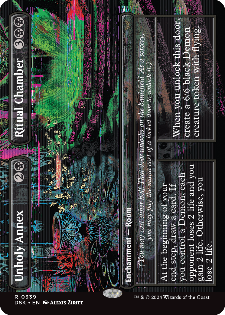 (DSK 0339)ボーダーレス《不浄な別室+祭儀室/Unholy Annex+Ritual Chamber》[黒][R][EN][英語版 ...