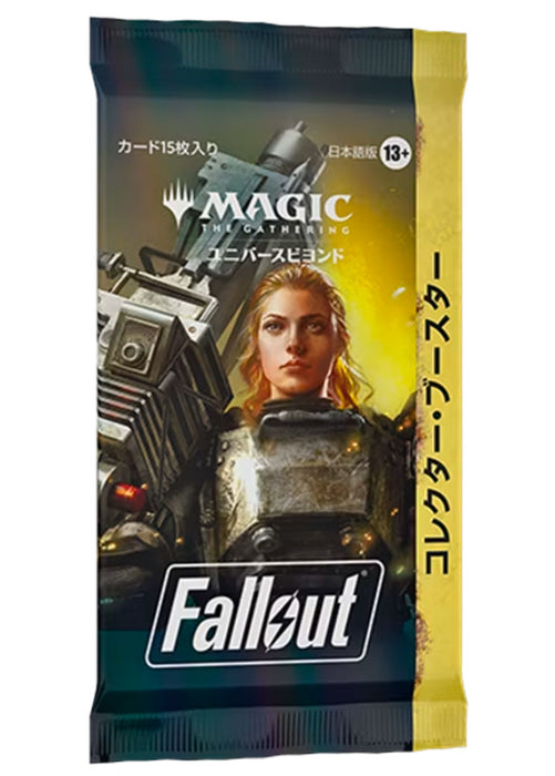 【MtG代理開封】Fallout フォールアウト 日本語版 コレクターブースター 1パック マジック・ザ・ギャザリング